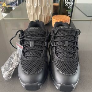 Capezio Dance Black Mesh Jazz Sneaker